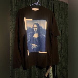 2013 Off-White Mona Lisa Layered Long Sleeve